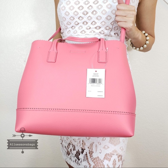 NWT Kate spade Small Giorgia Vanderbilt guava Bag - Picture 5 of 7